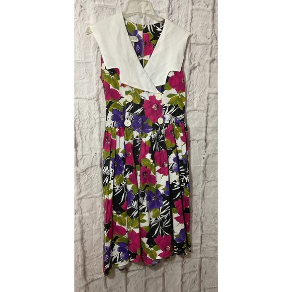 Vintage 90’s Country Romance Dress 12 Petite - Picture 2 of 6